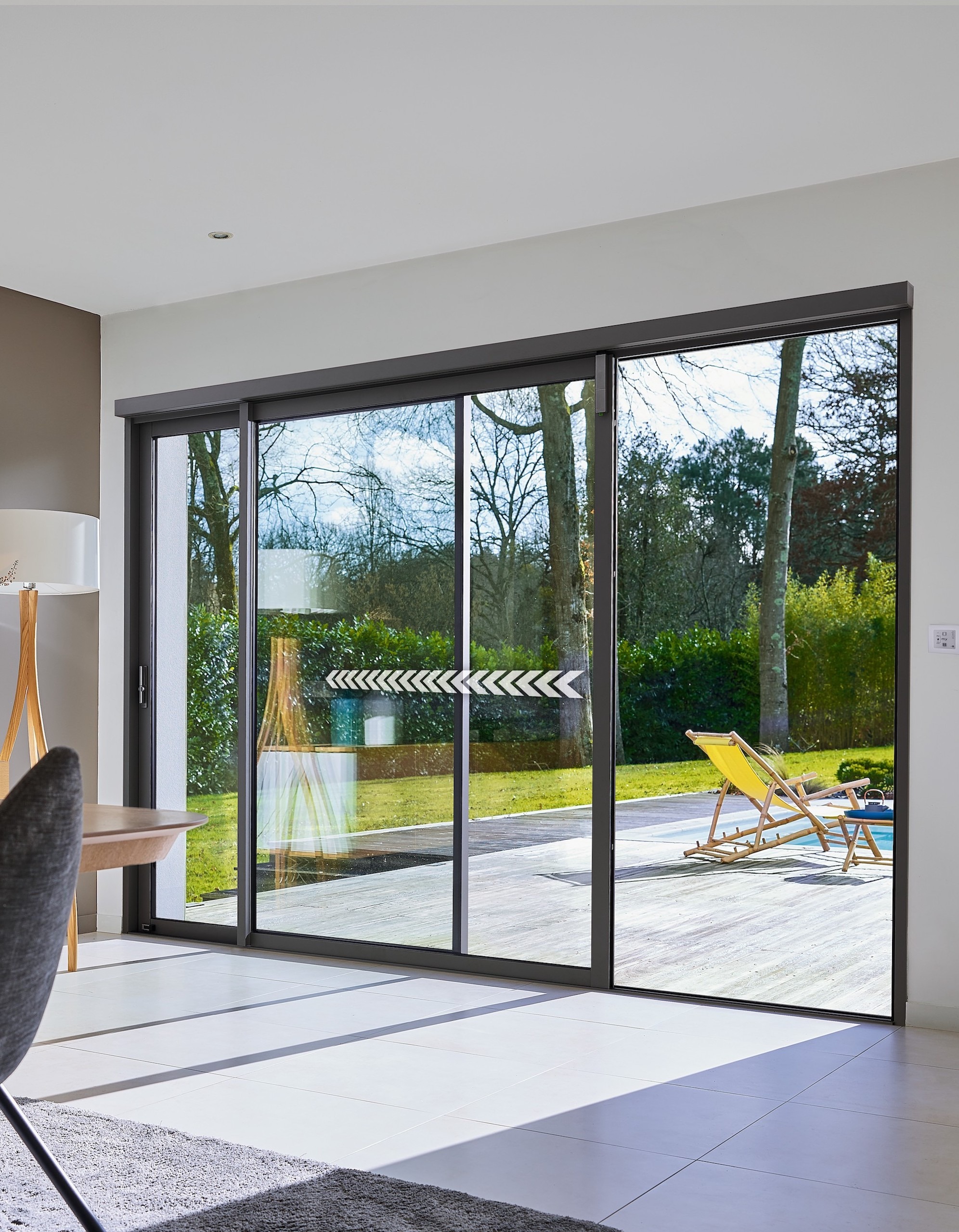 Corredera de aluminio